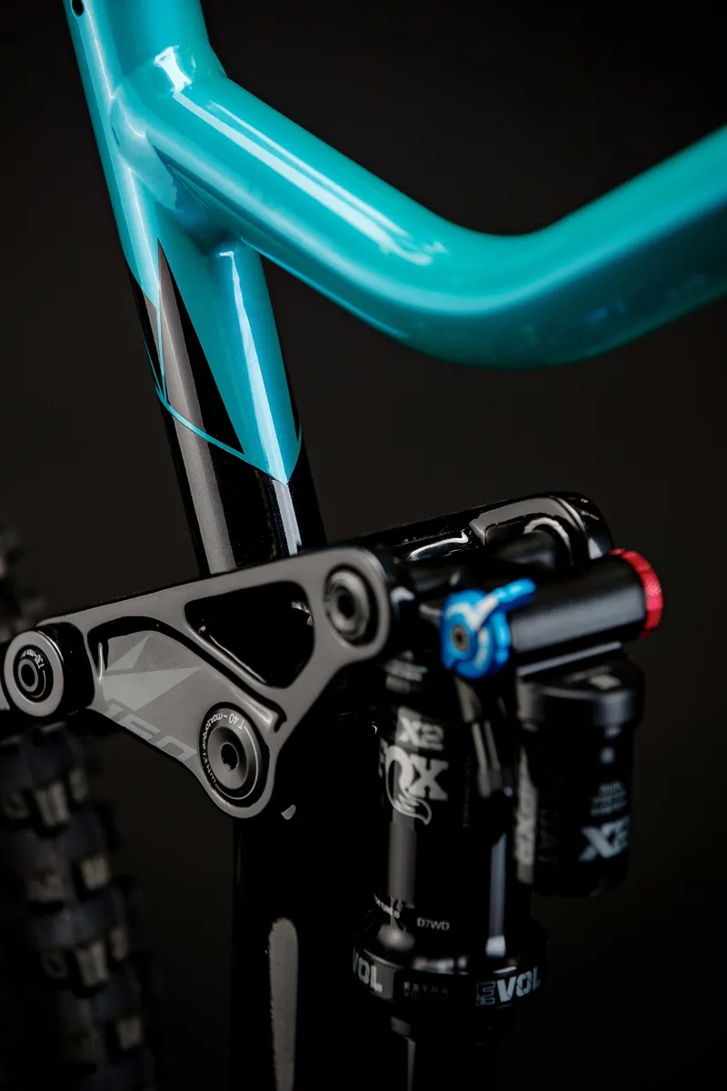 Merida eOne-Sixty 700 2021 Electric Full Sus Mountain Bike - Blue-8